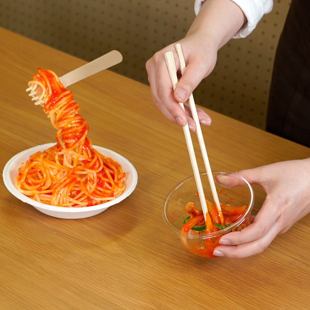 Sample-kun Spaghetti Neapolitan