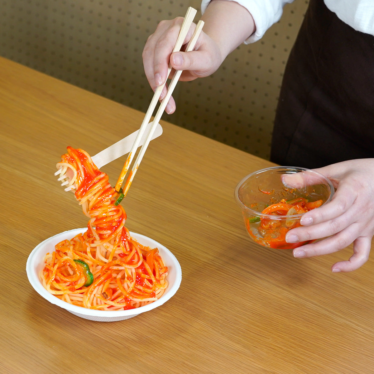 Sample-kun Spaghetti Neapolitan