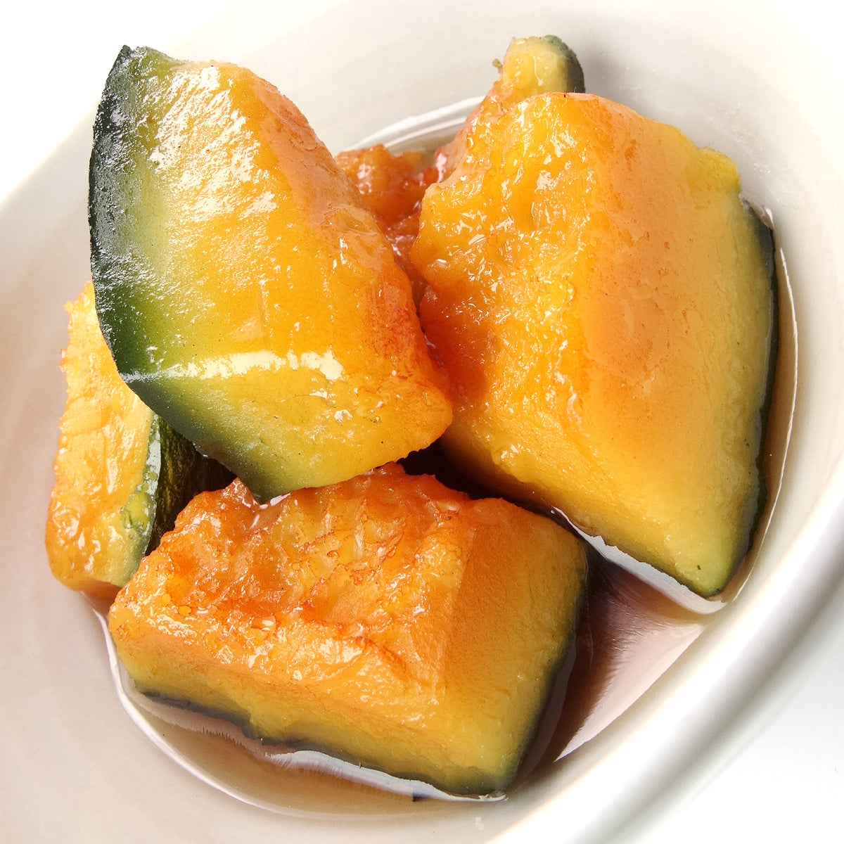 Simmered pumpkin side dish
