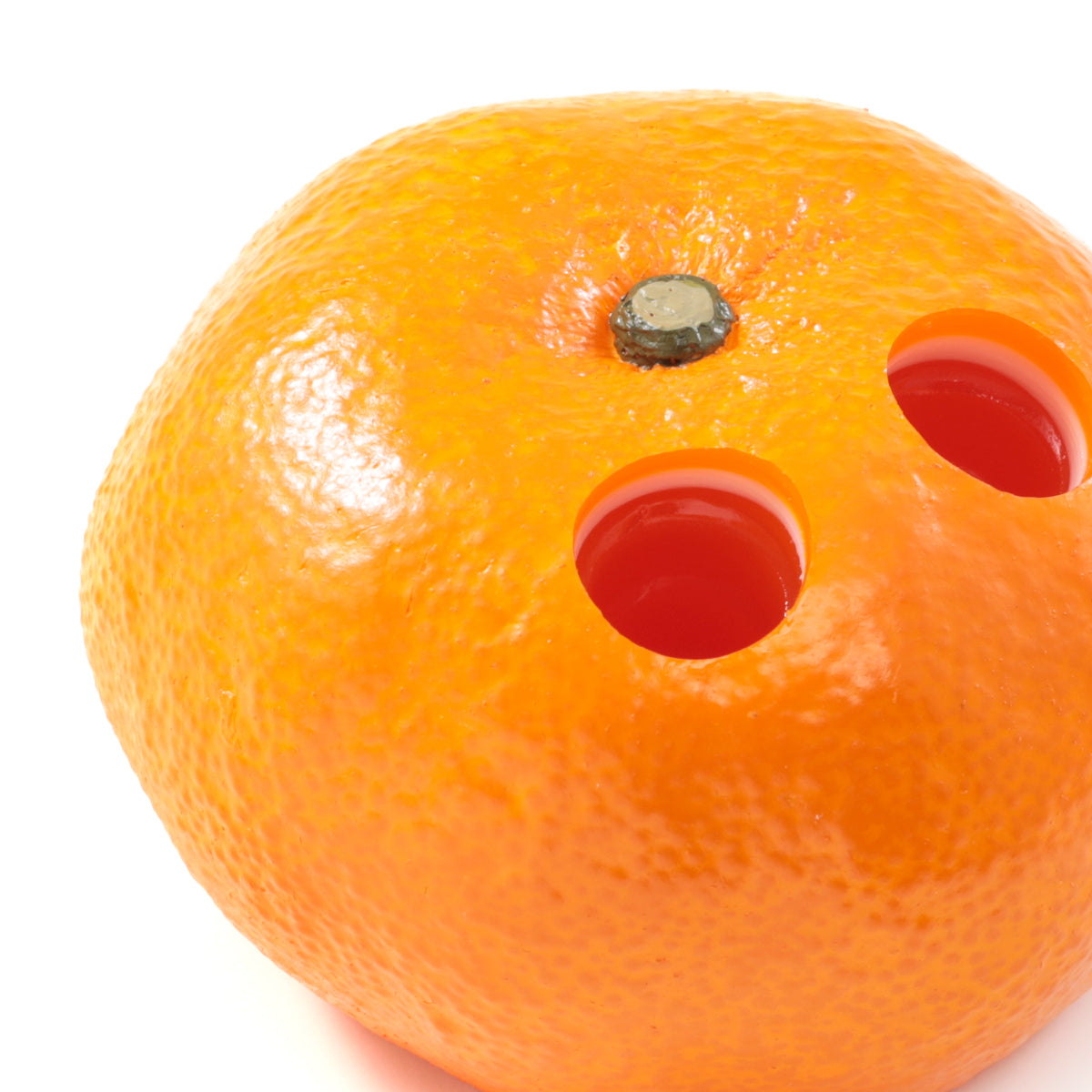 Mandarin orange pen holder