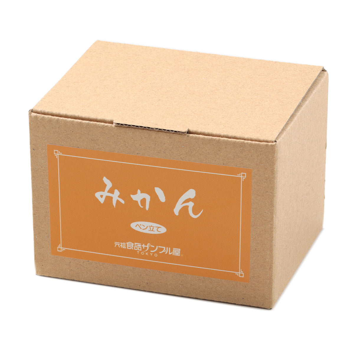 Mandarin orange pen holder