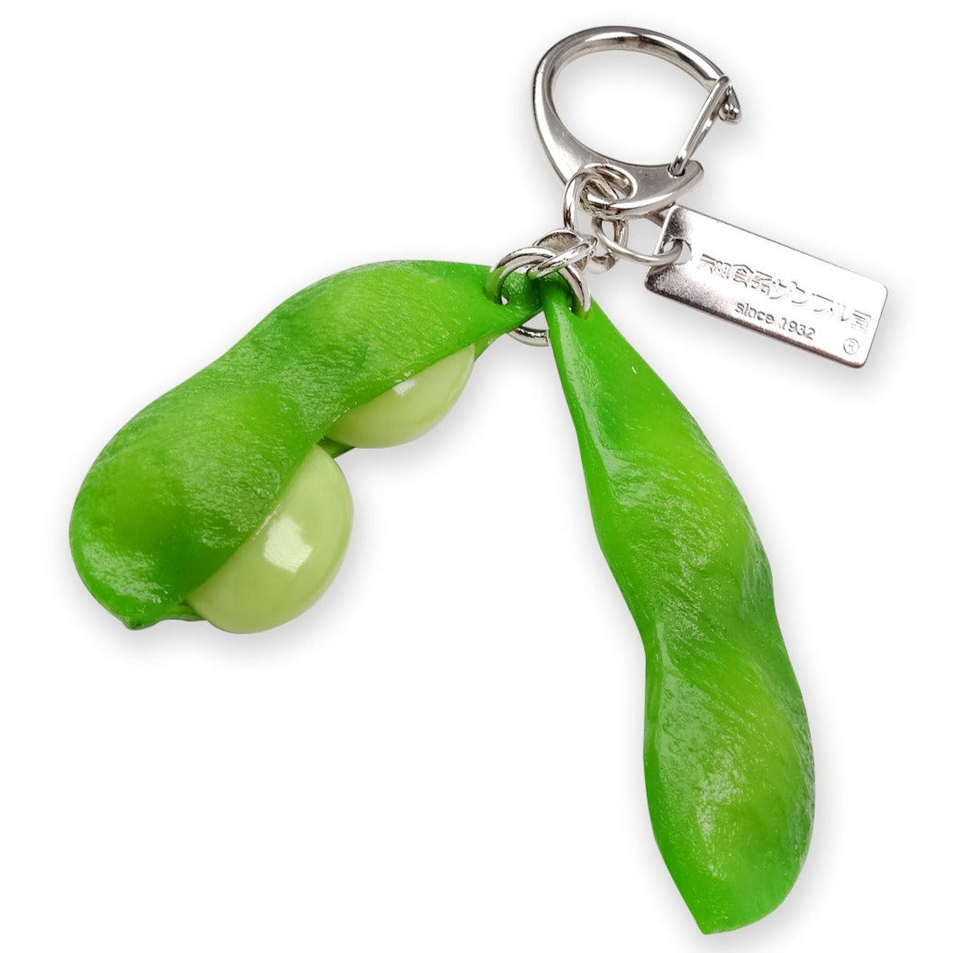 Edamame Keychain