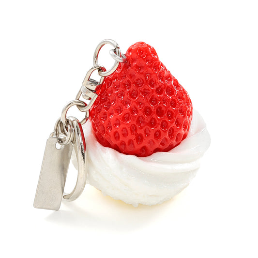 キーリング ショートケーキのいちご(さいしょ派)