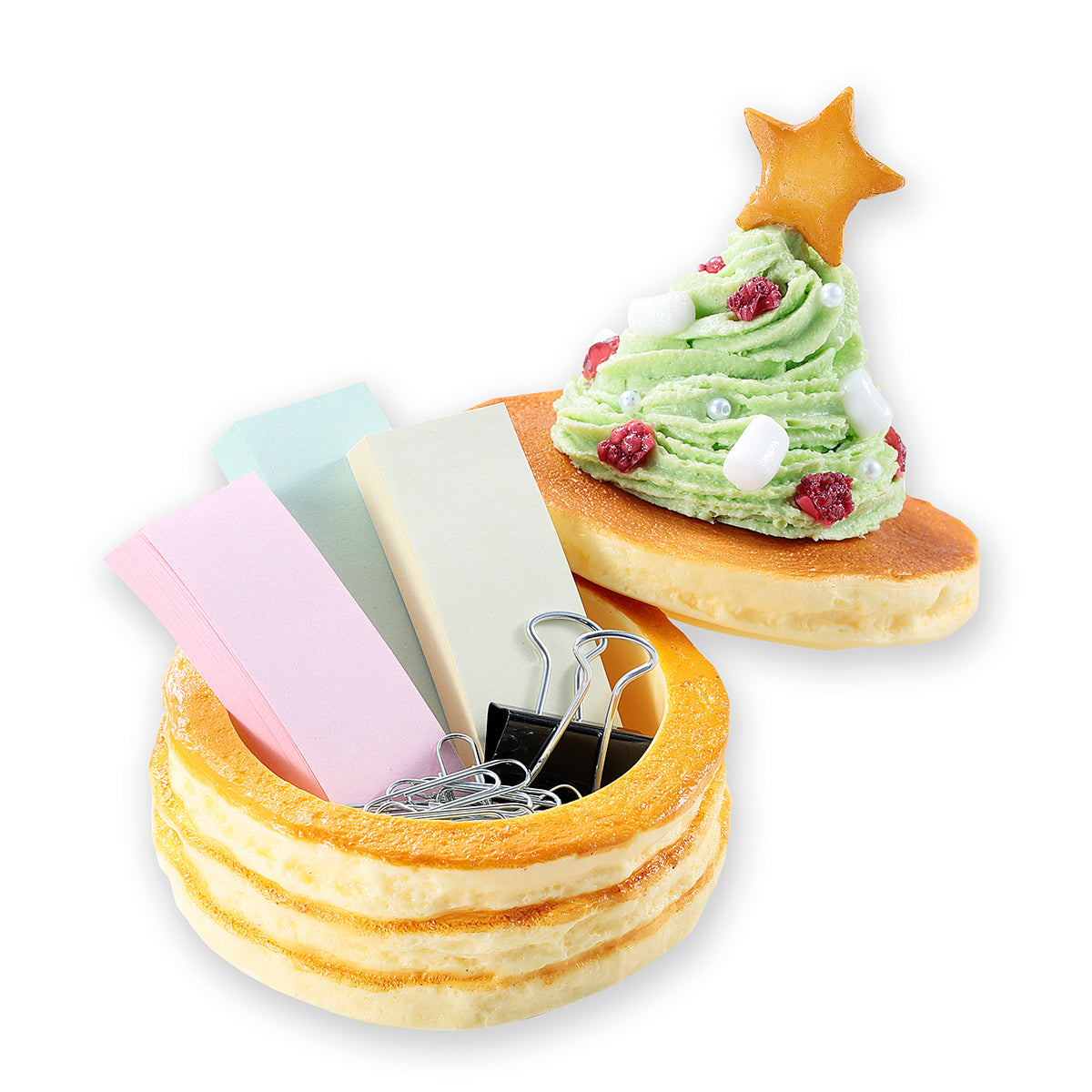 これは「パンケーキ小物入れ(Xmas)」の商品画像です。