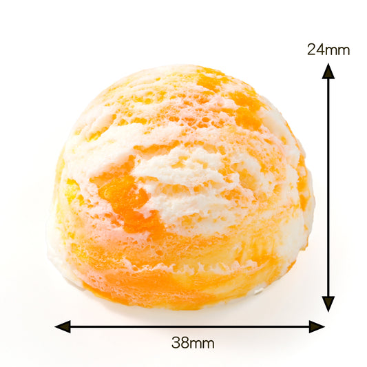 さんぷるんパーツ アイス マーブルオレンジ