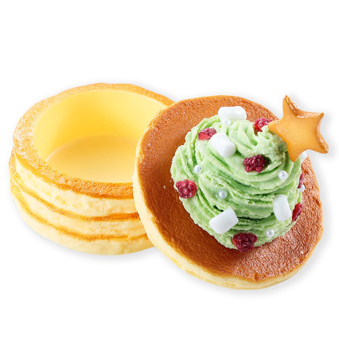 これは「パンケーキ小物入れ(Xmas)」の商品画像です。
