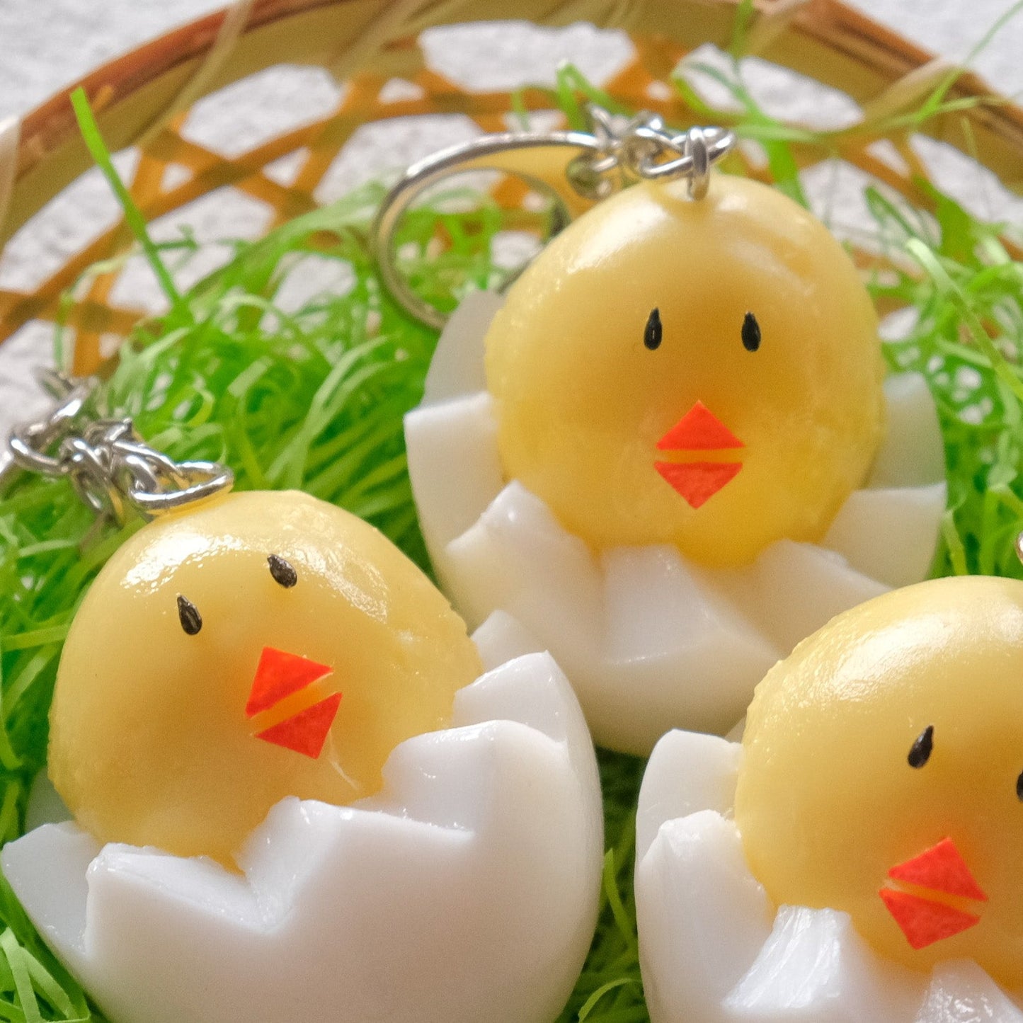 Keyring - Boiled Egg Chick