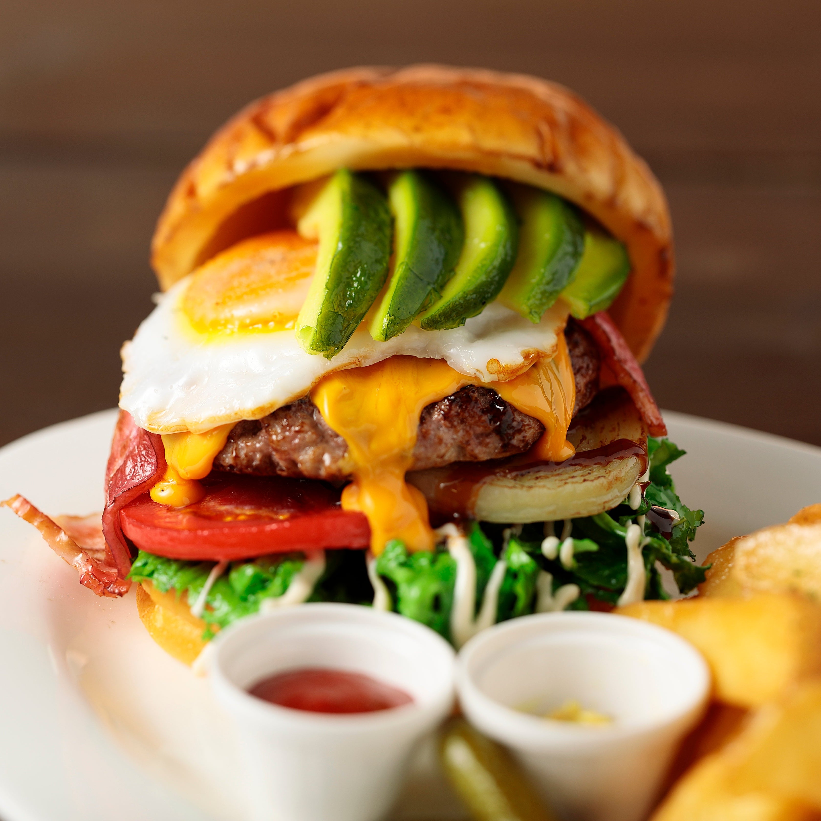 ハンバーガープレート