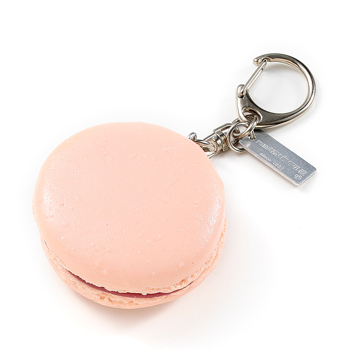 【いちご限定】キーリング マカロンフレーズ-いちご-