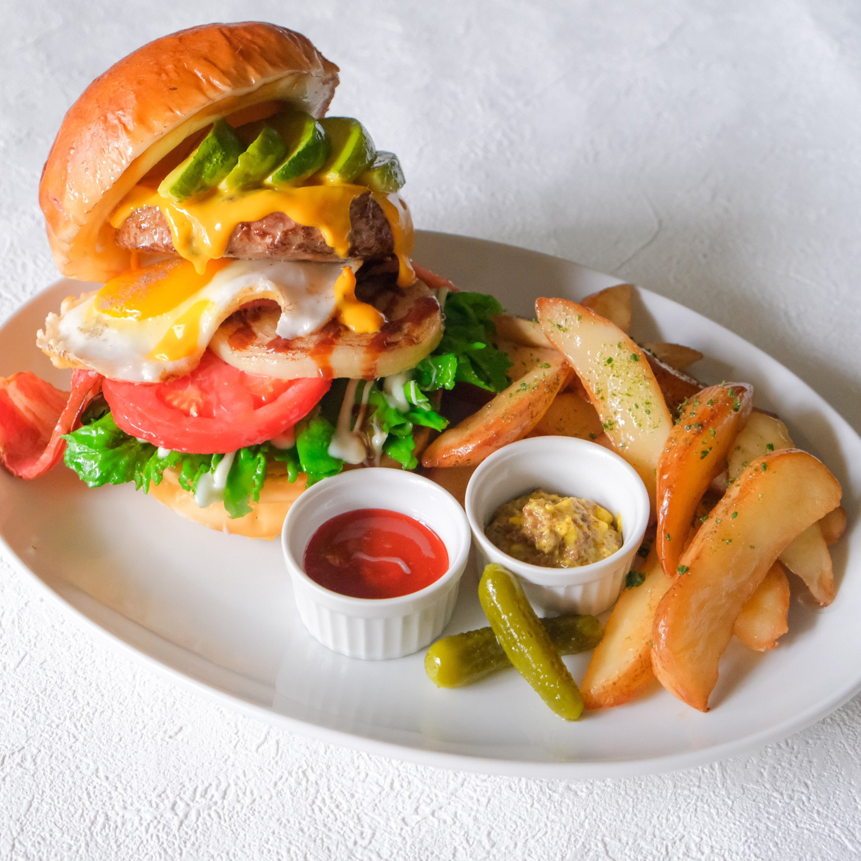 ハンバーガープレート