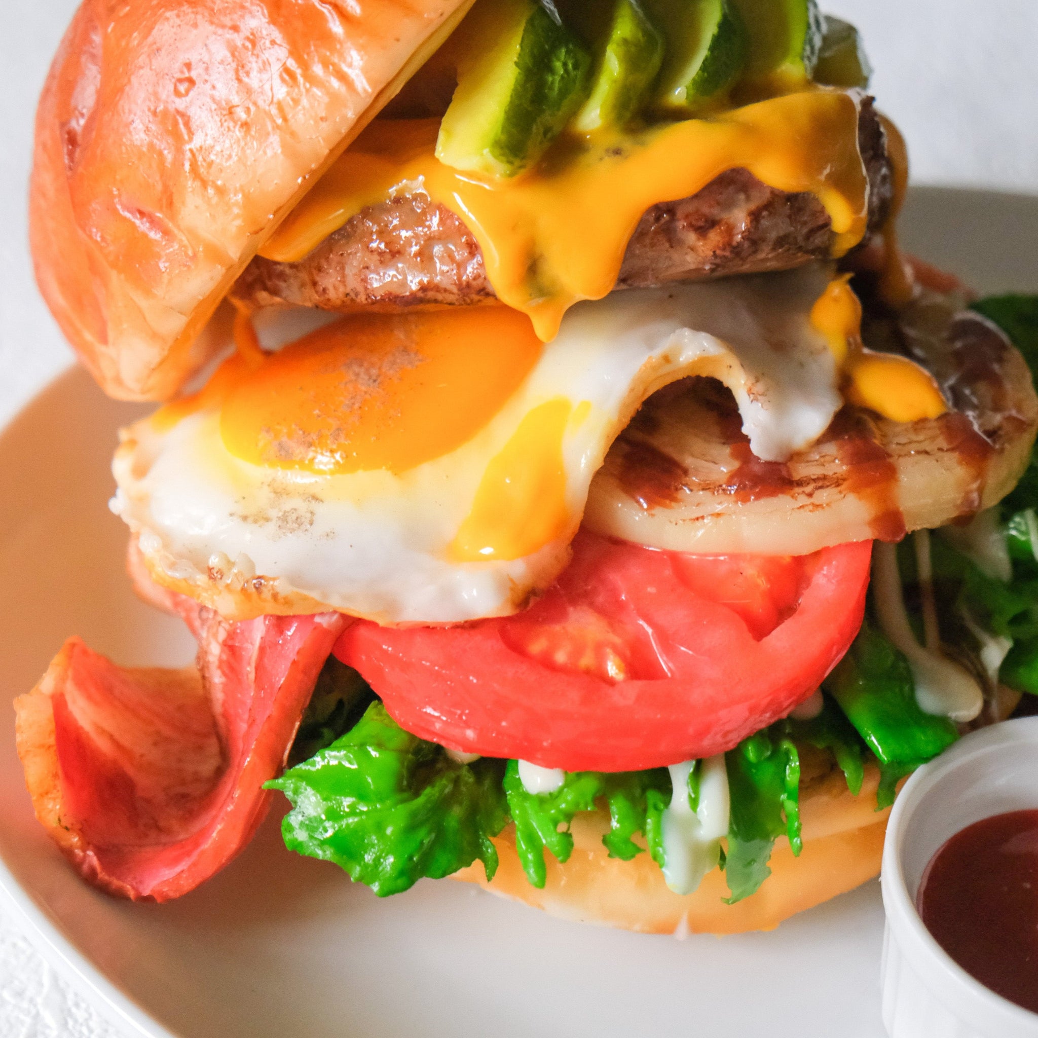 ハンバーガープレート