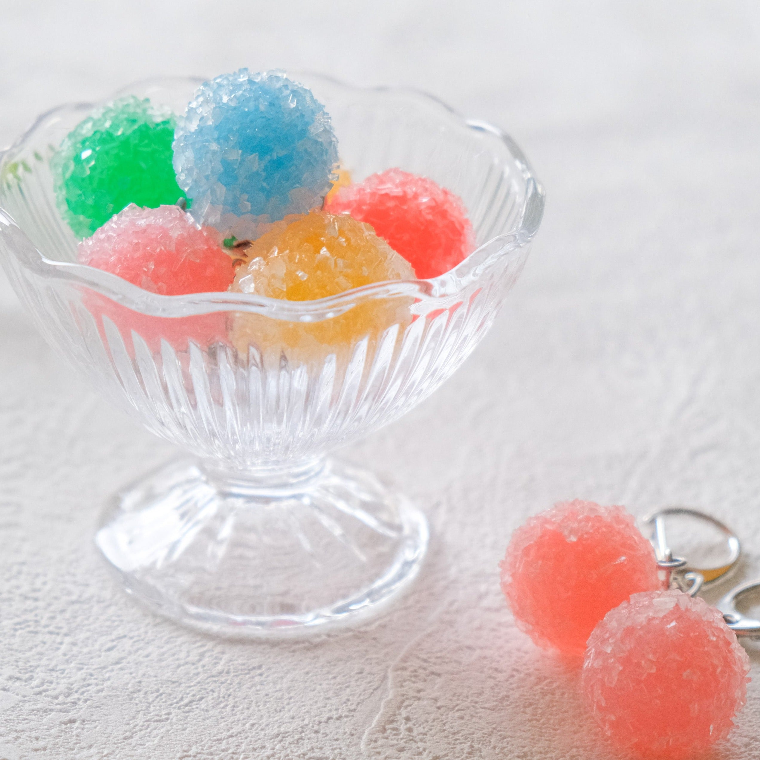 Keyring (IWASAKI) Candy Drop Melon