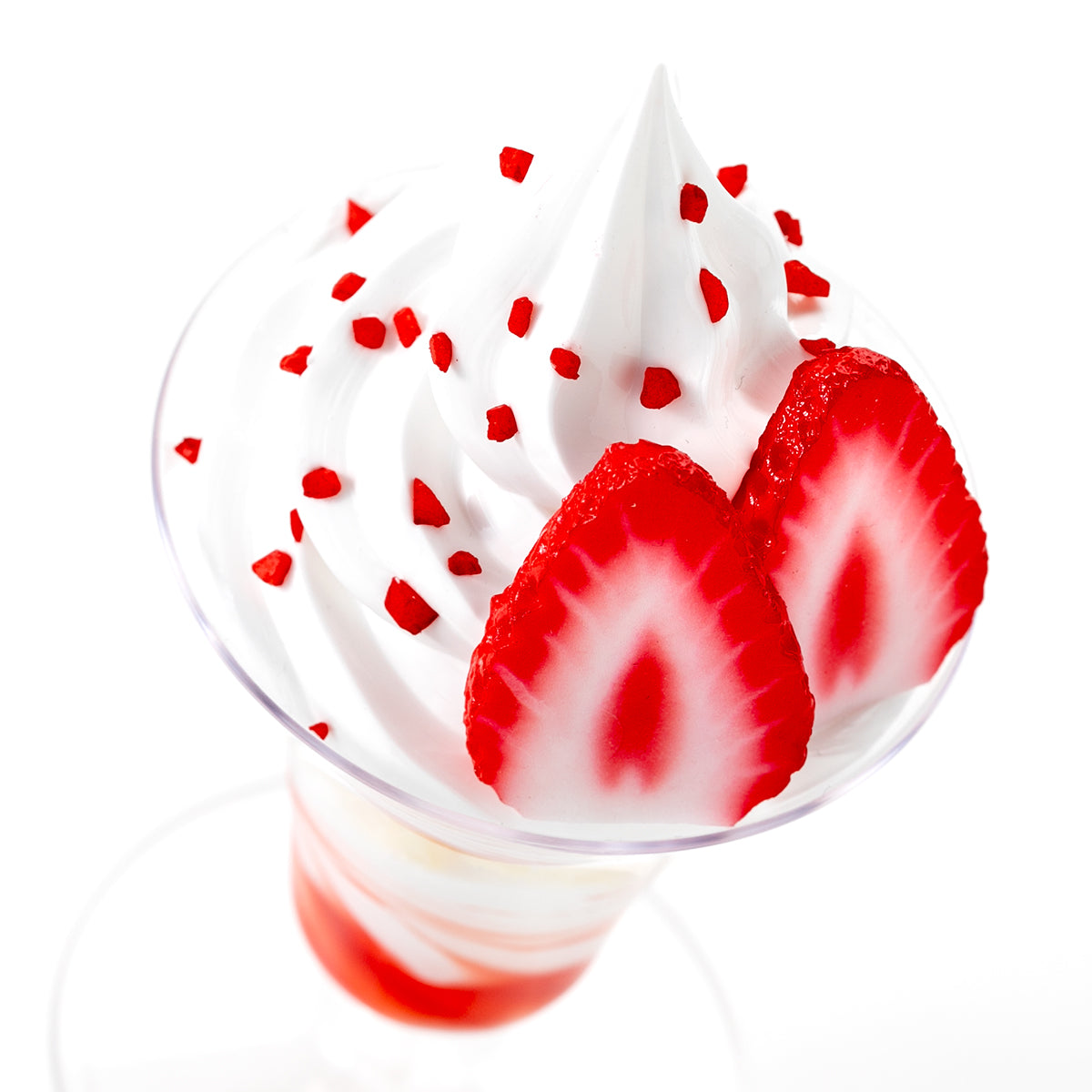 さんぷるん イチゴパフェ