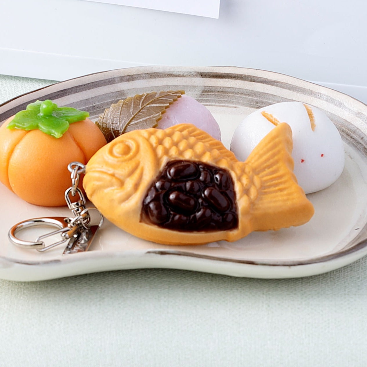 キーリング ミニたい焼あんこ