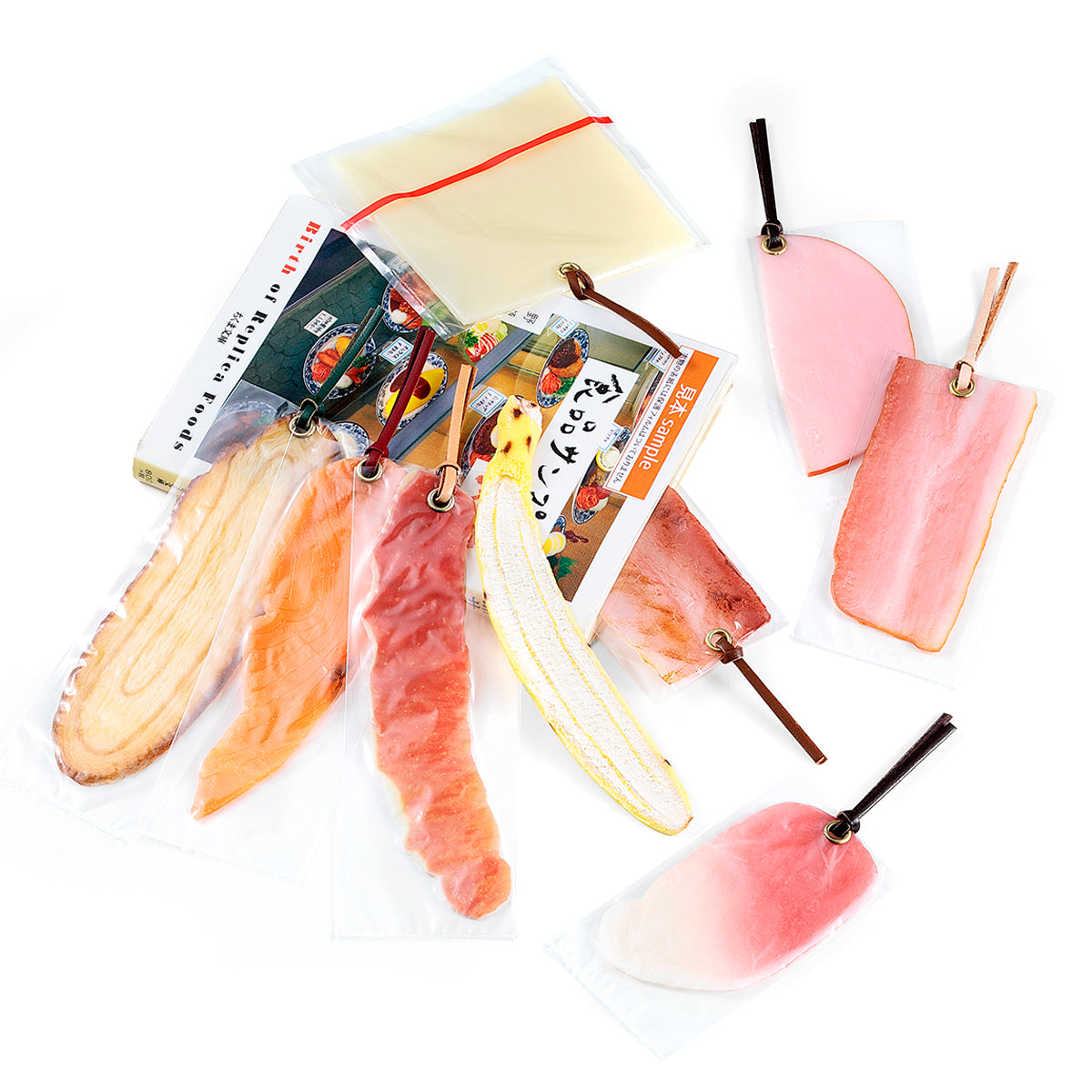 Bookmark sliced cheese