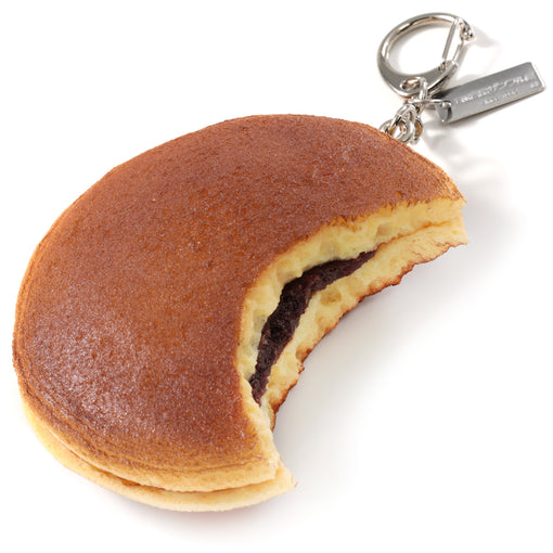 これは元祖食品サンプル屋の「キーリング かじったどら焼き」の商品画像です。