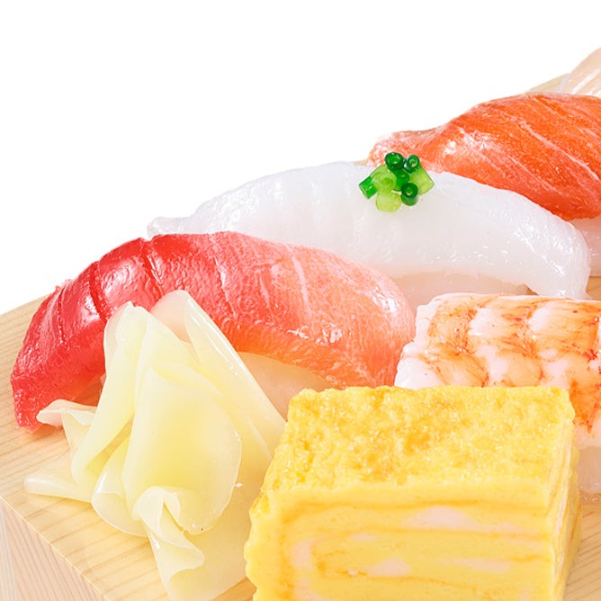オリジナル食品サンプル「握り寿司」のイメージ画像です。