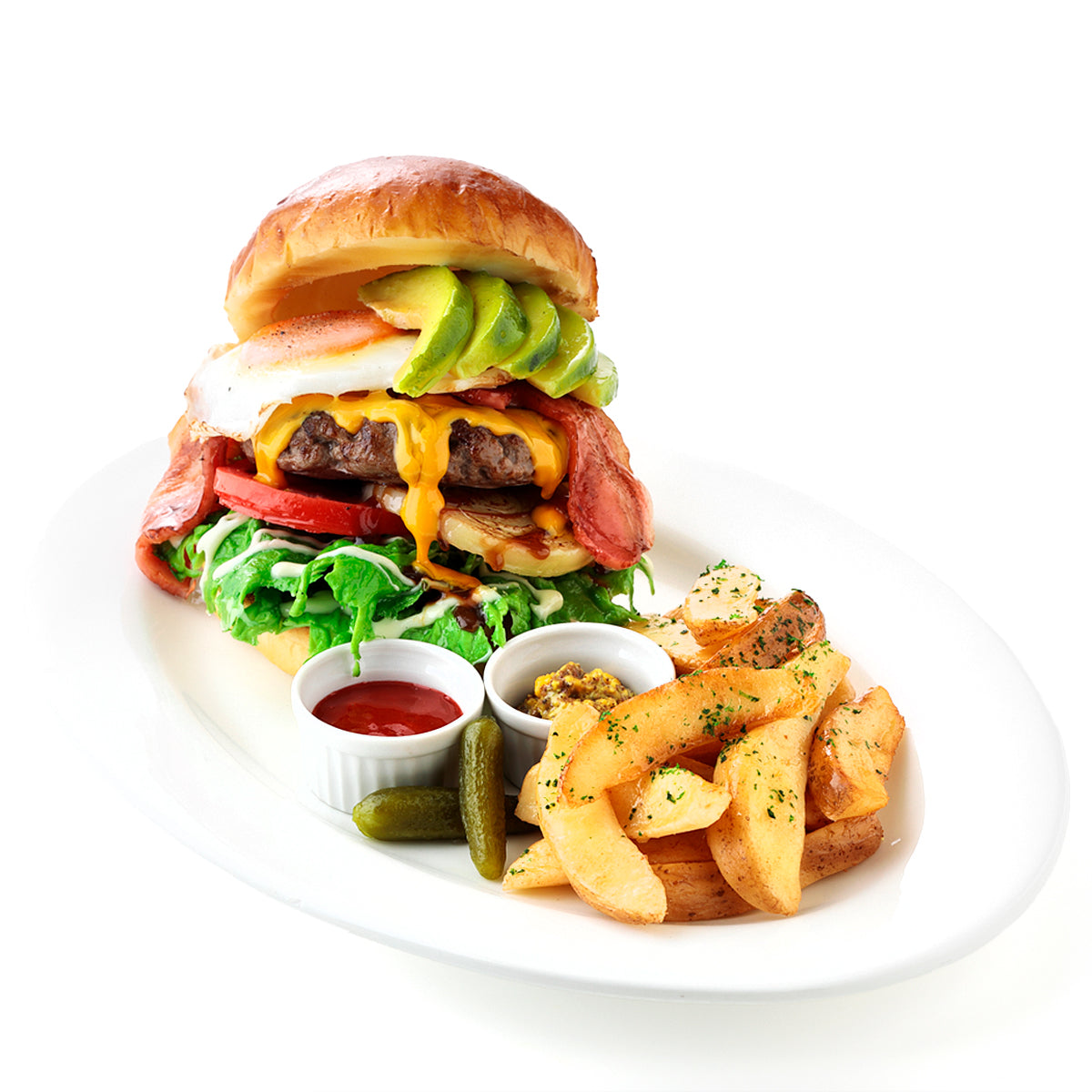 ハンバーガープレート