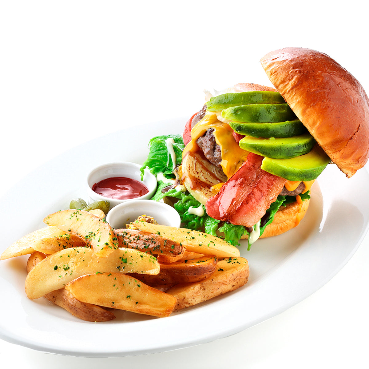 ハンバーガープレート