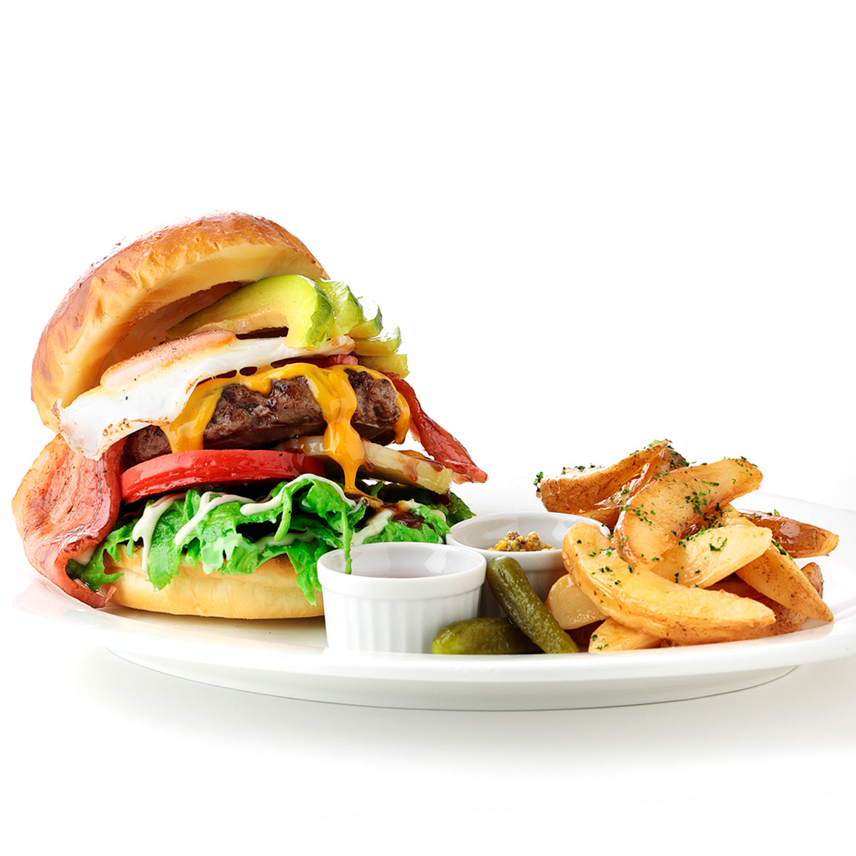 ハンバーガープレート