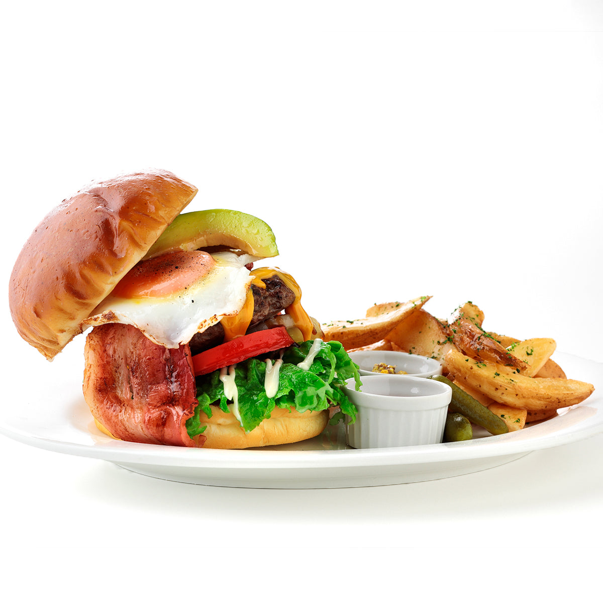 ハンバーガープレート