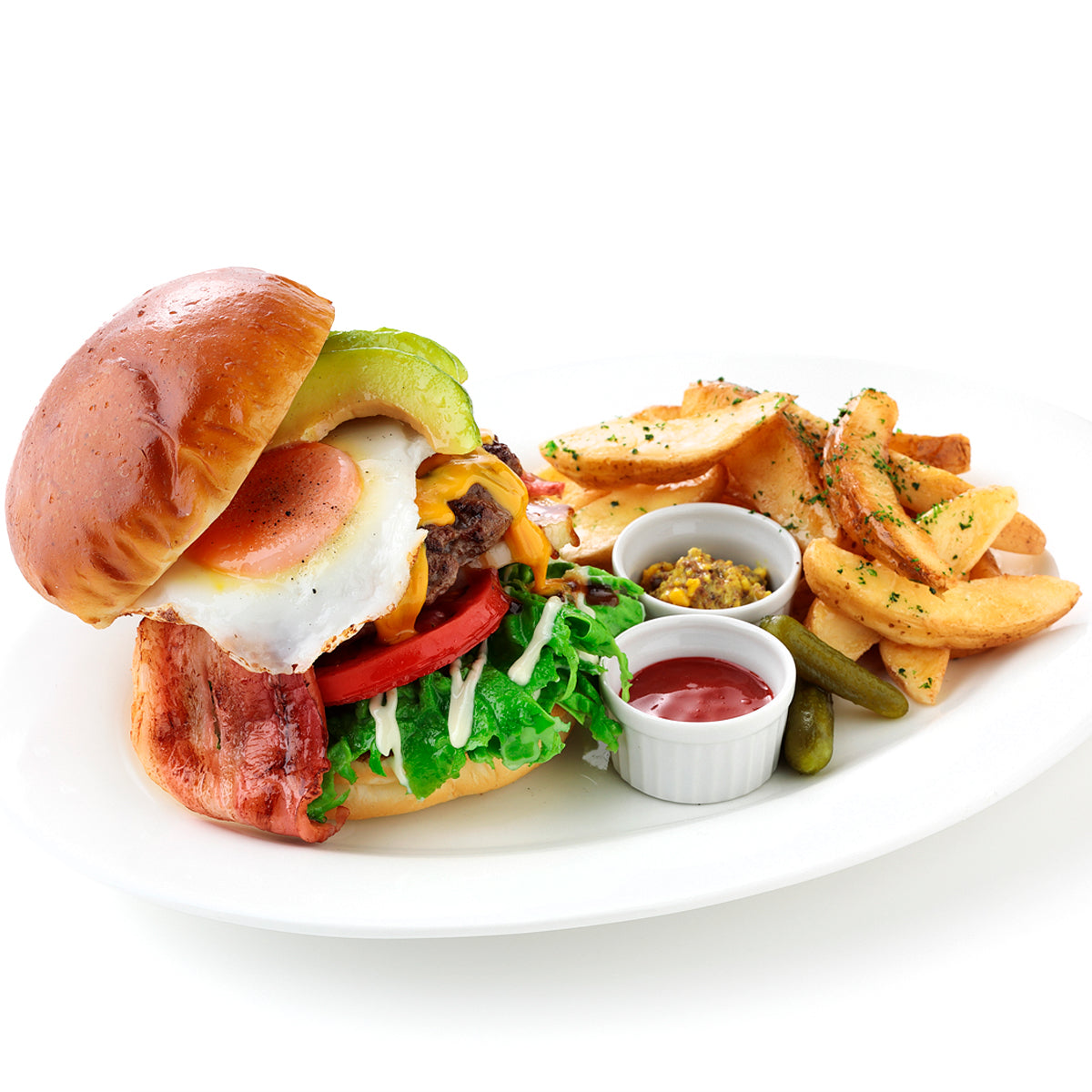 ハンバーガープレート