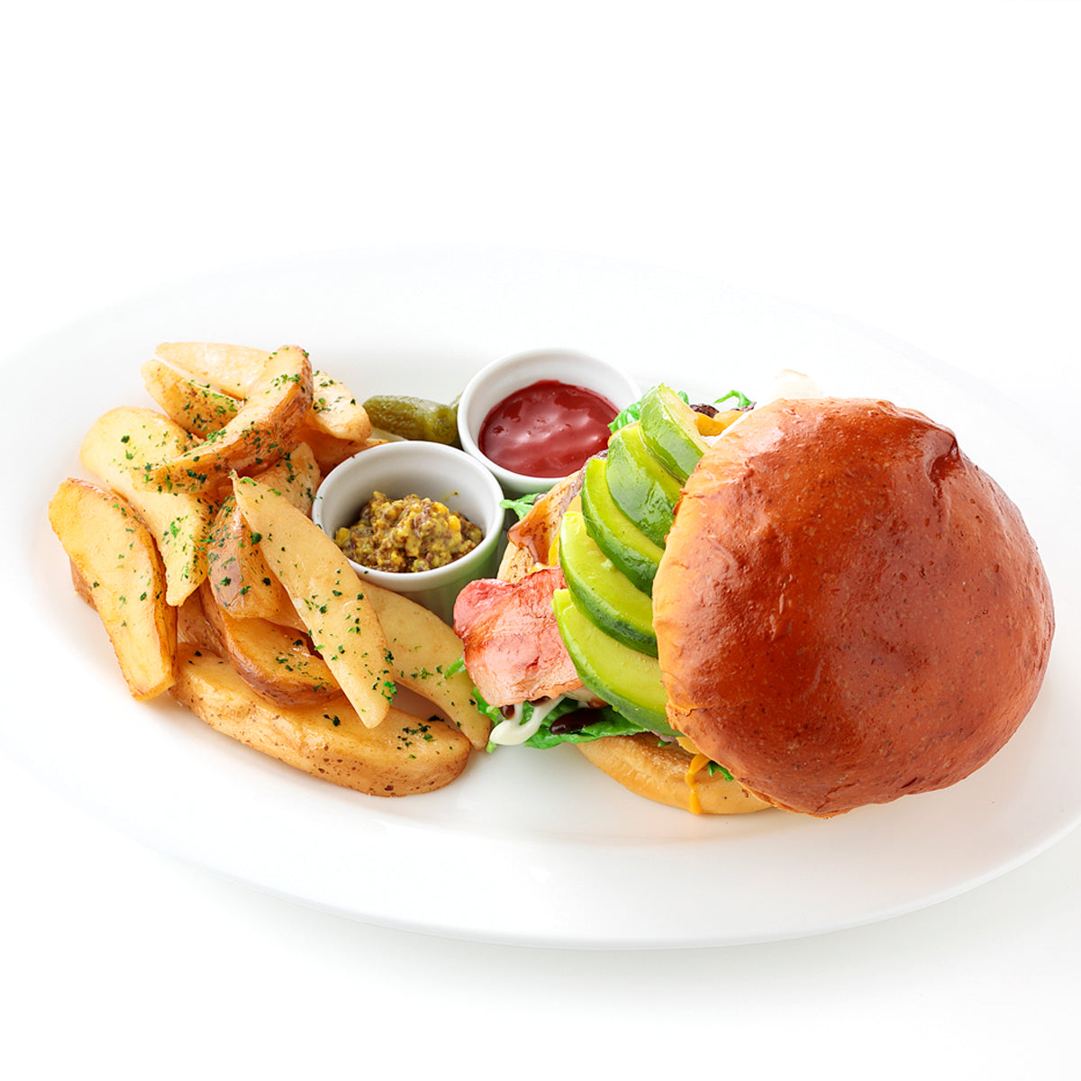 ハンバーガープレート