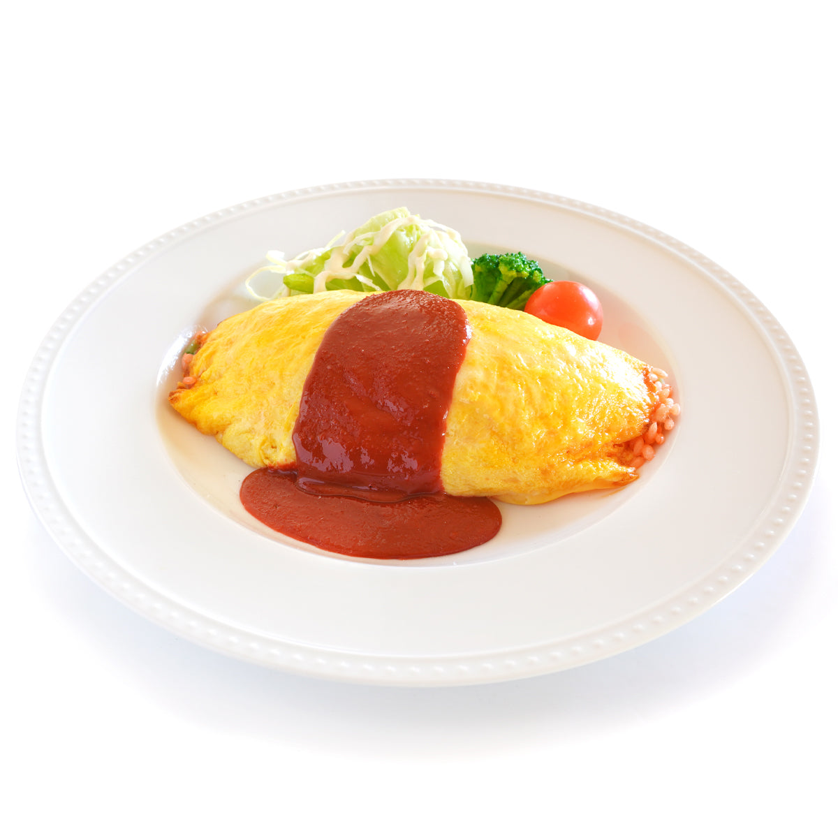 オムライス (ケチャップ)
