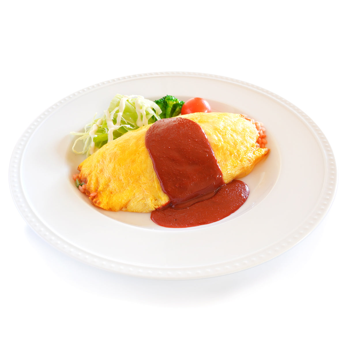 オムライス (ケチャップ)