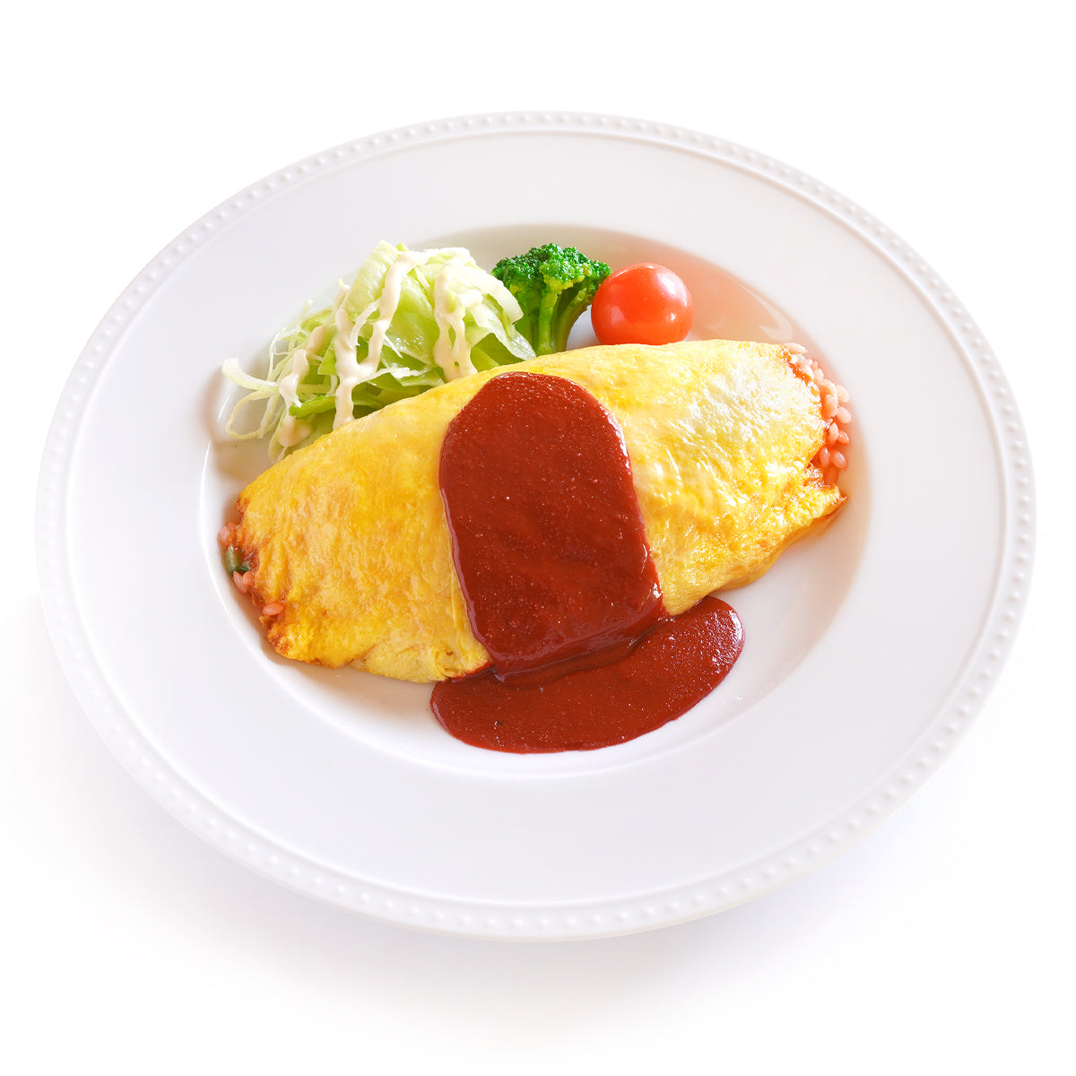 オムライス (ケチャップ)