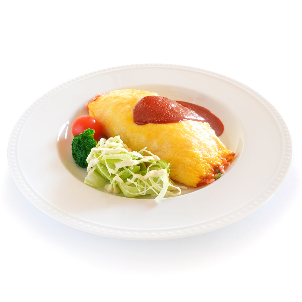 オムライス (ケチャップ)