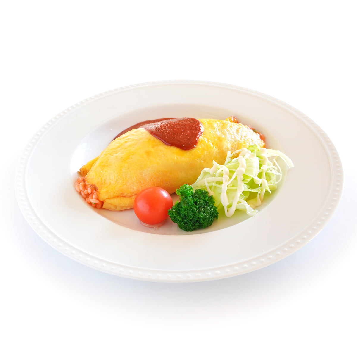 オムライス (ケチャップ)