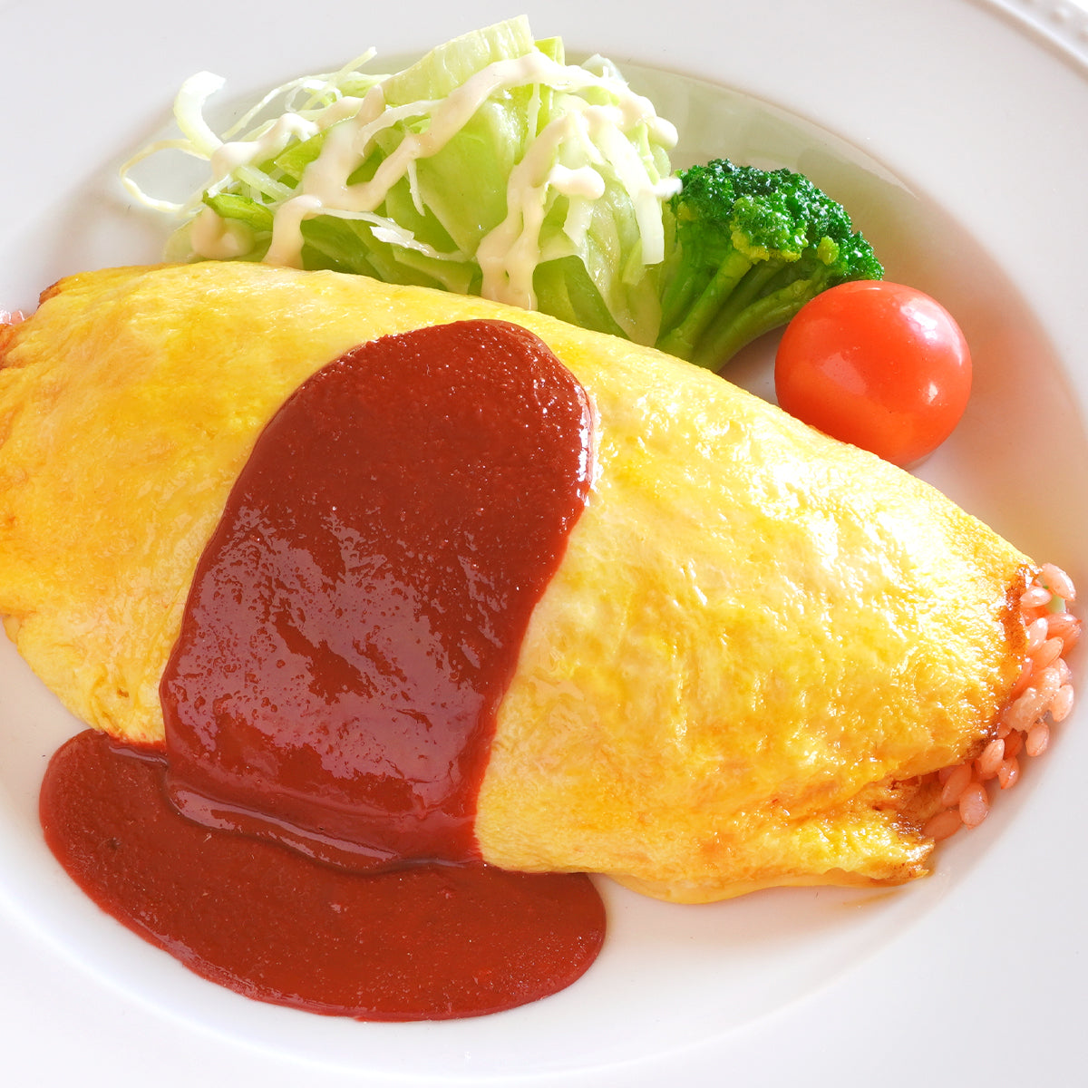 オムライス (ケチャップ)