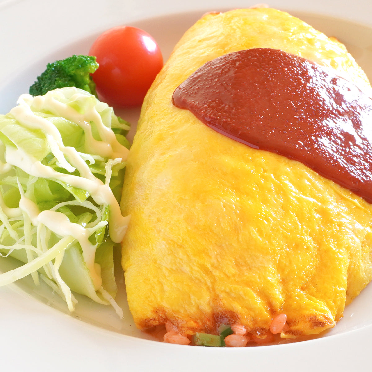 オムライス (ケチャップ)