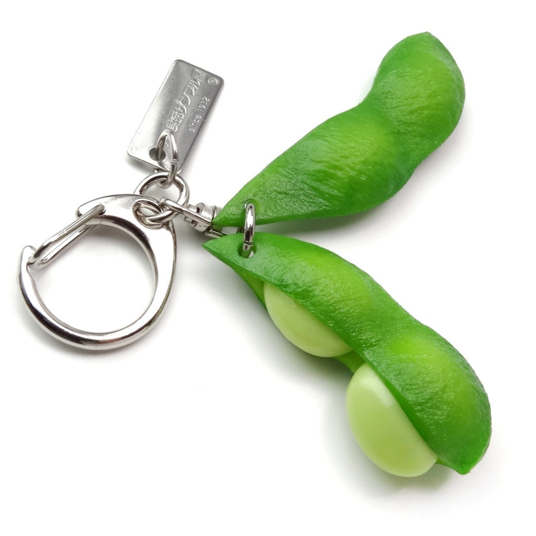 Edamame Keychain