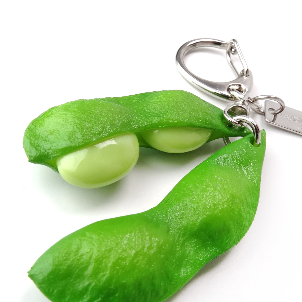 Edamame Keychain