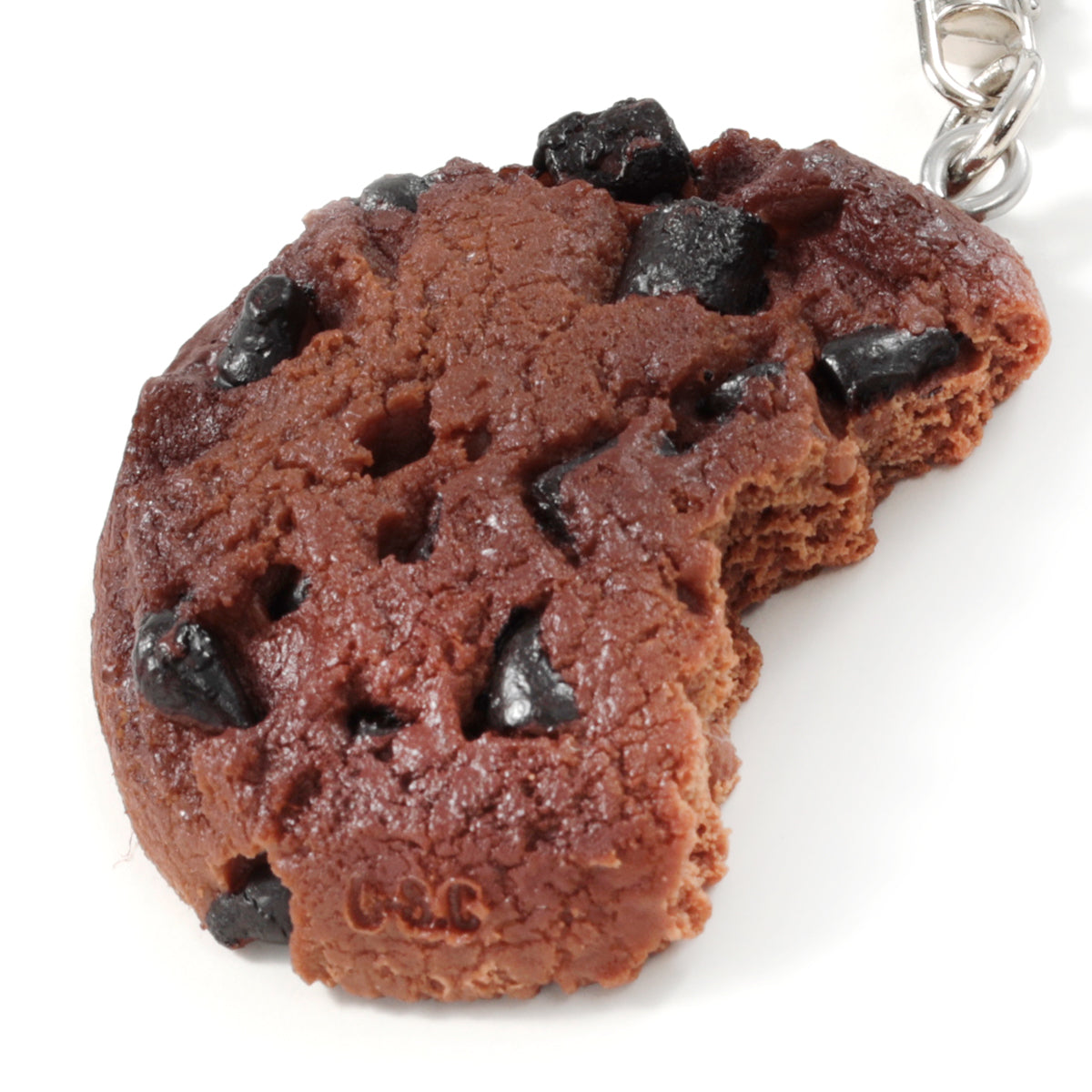 キーリング クッキーチョコチップカット両面
