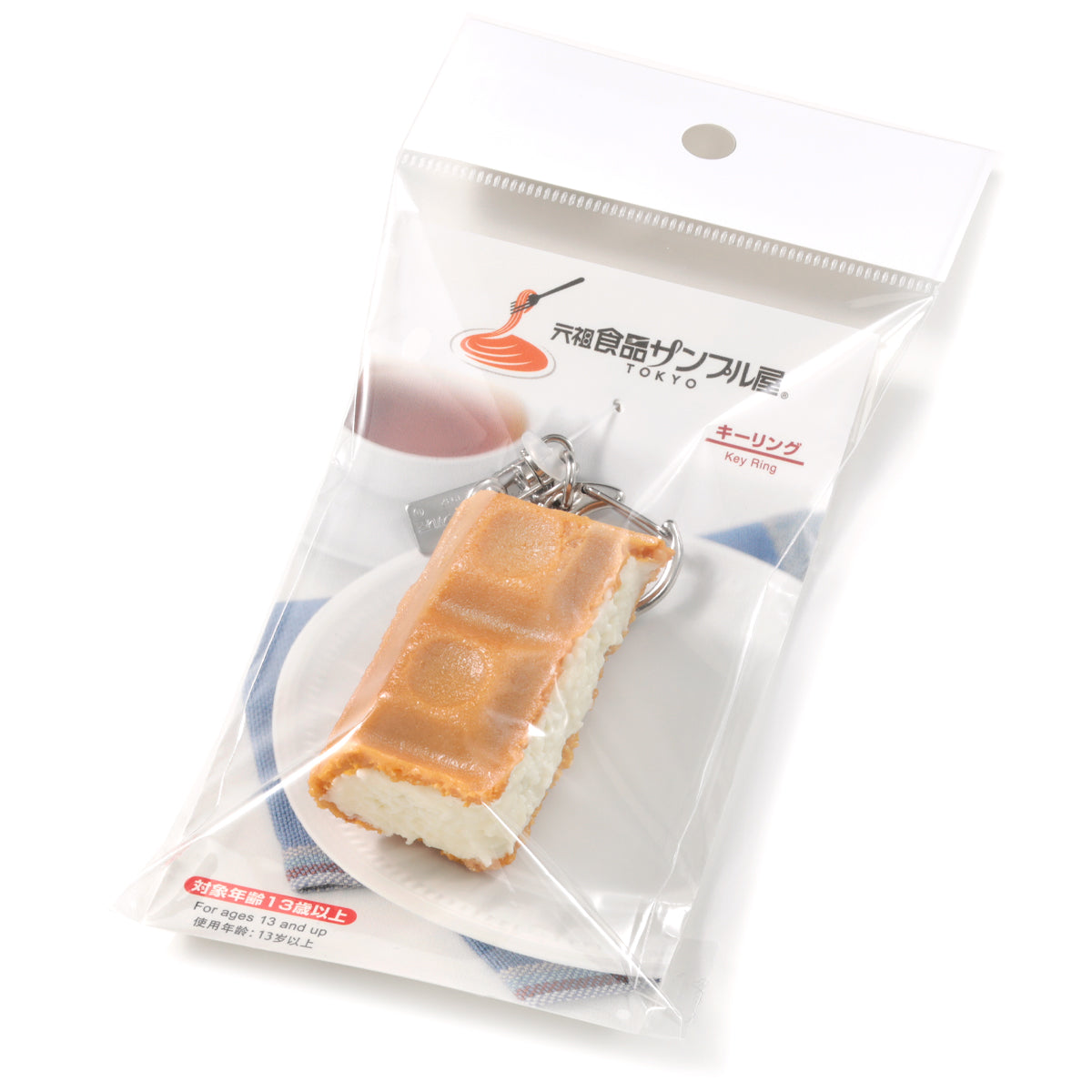 これは元祖食品サンプル屋「キーリング アイス最中」の商品パッケージ画像です。