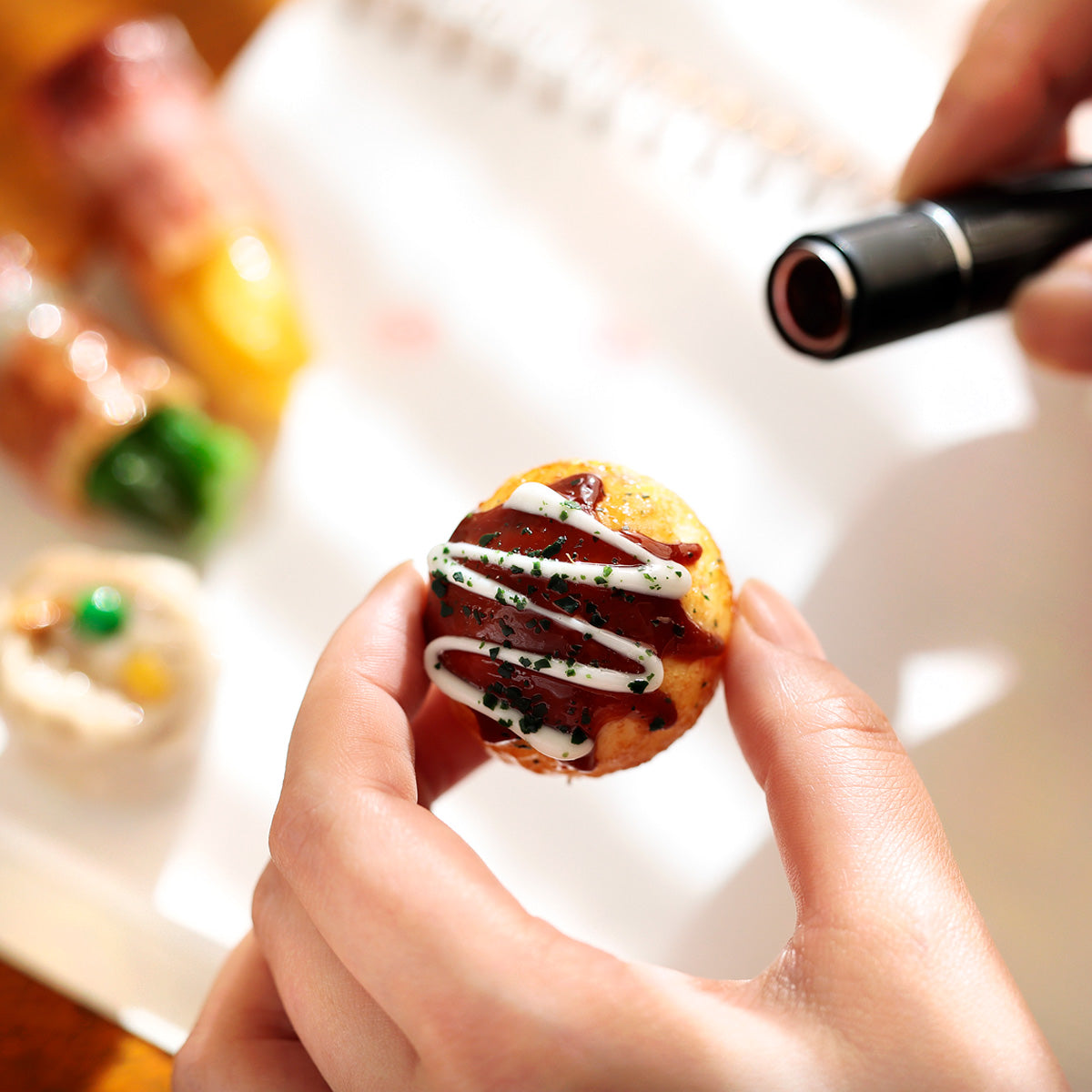 印鑑マスコット たこ焼き