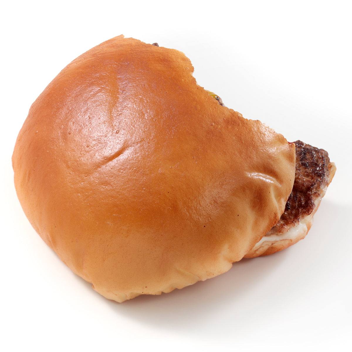これは元祖食品サンプル屋の「ハンバーガー」の後ろからの商品画像です。