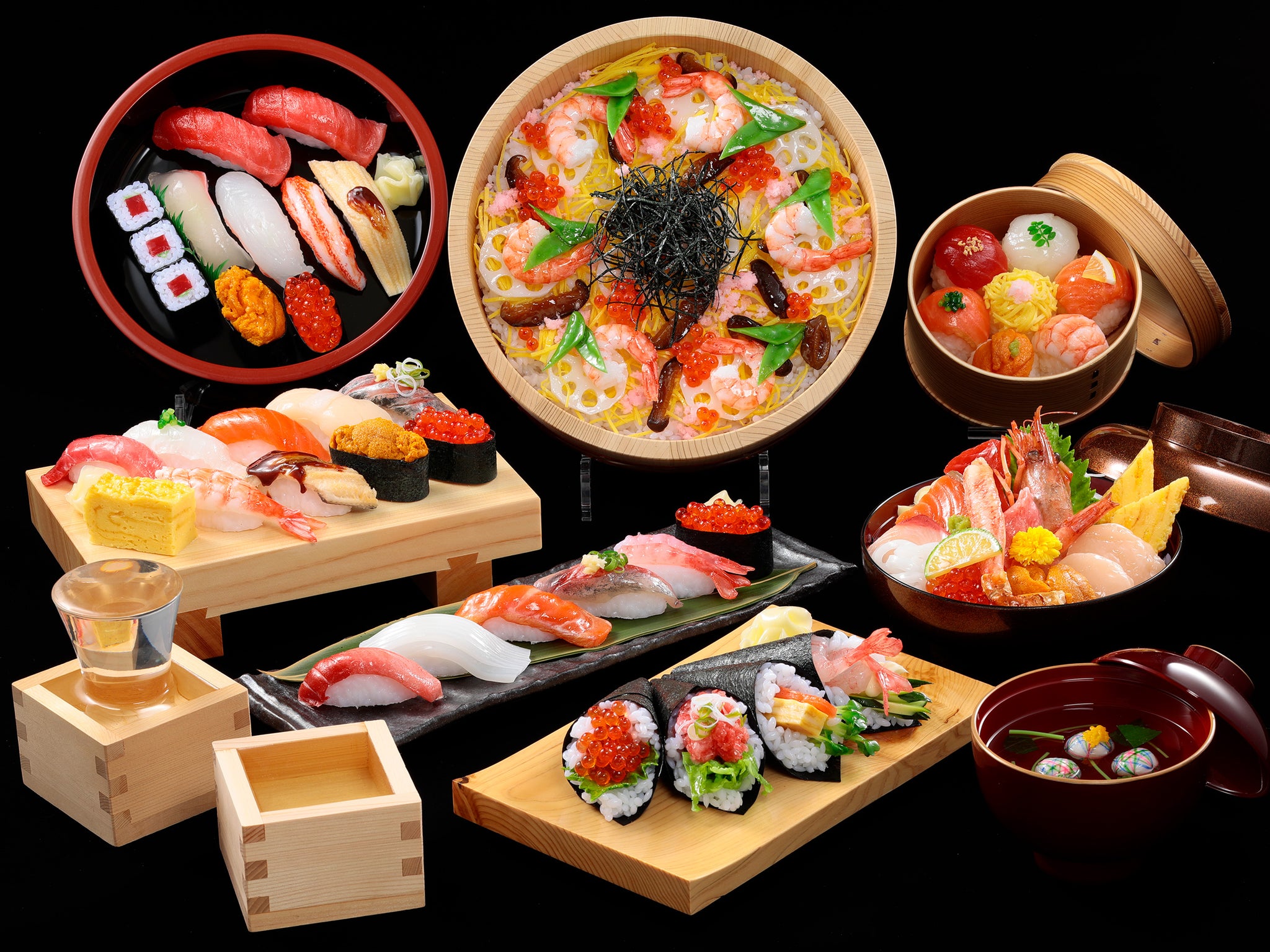 オリジナル食品サンプル「握り寿司」のイメージ画像です。