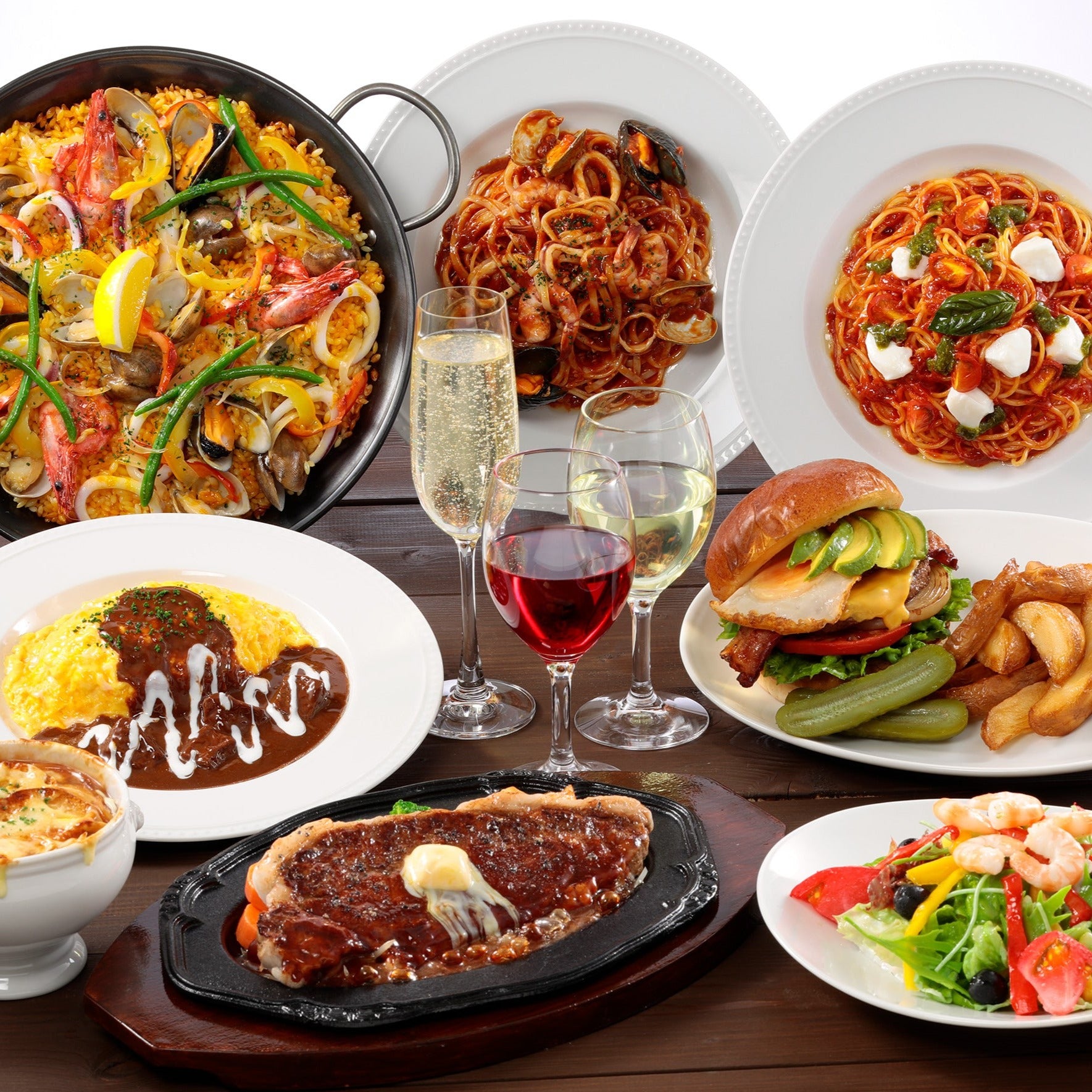 オリジナル食品サンプル「シーフード」のイメージ画像です。