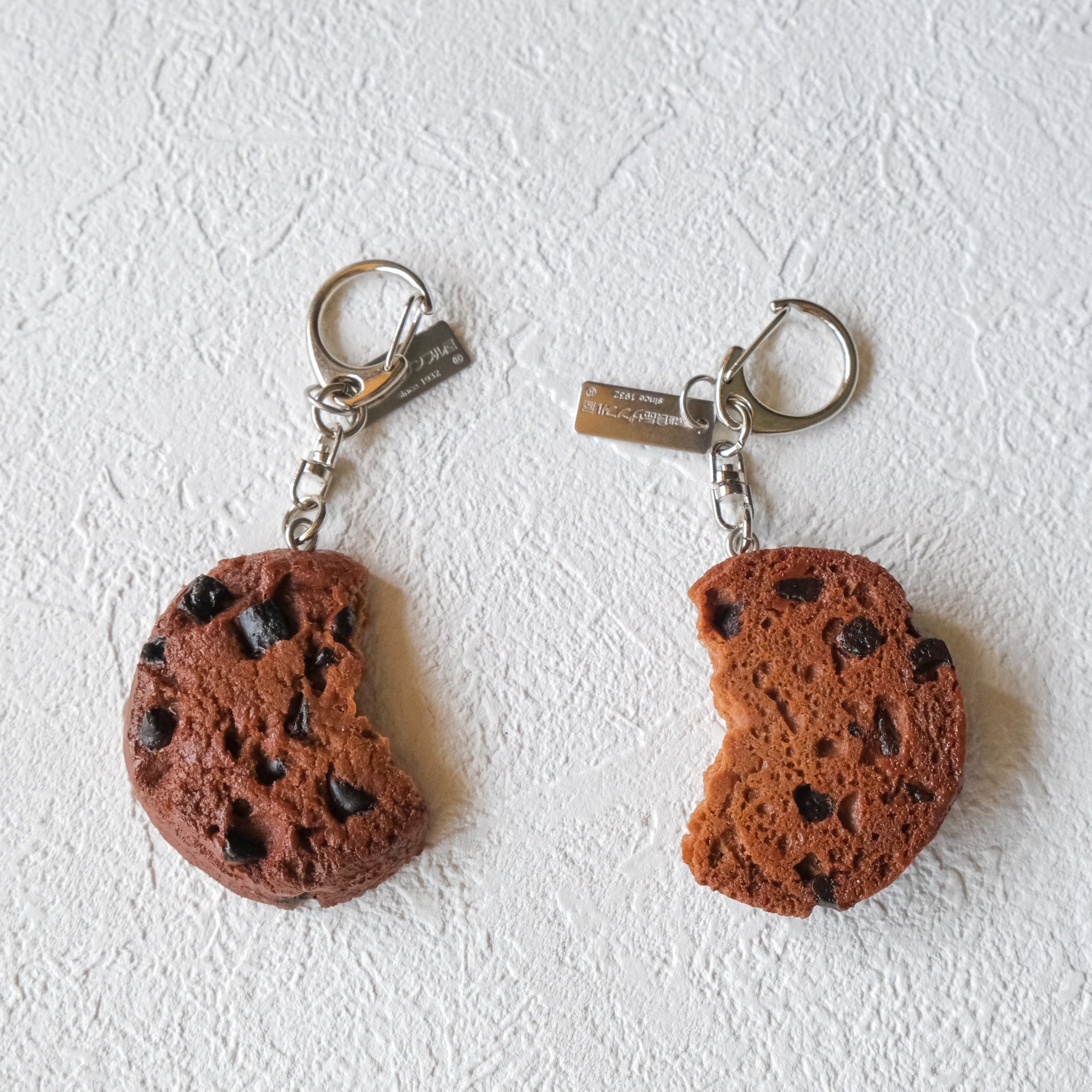 キーリング クッキーチョコチップカット両面