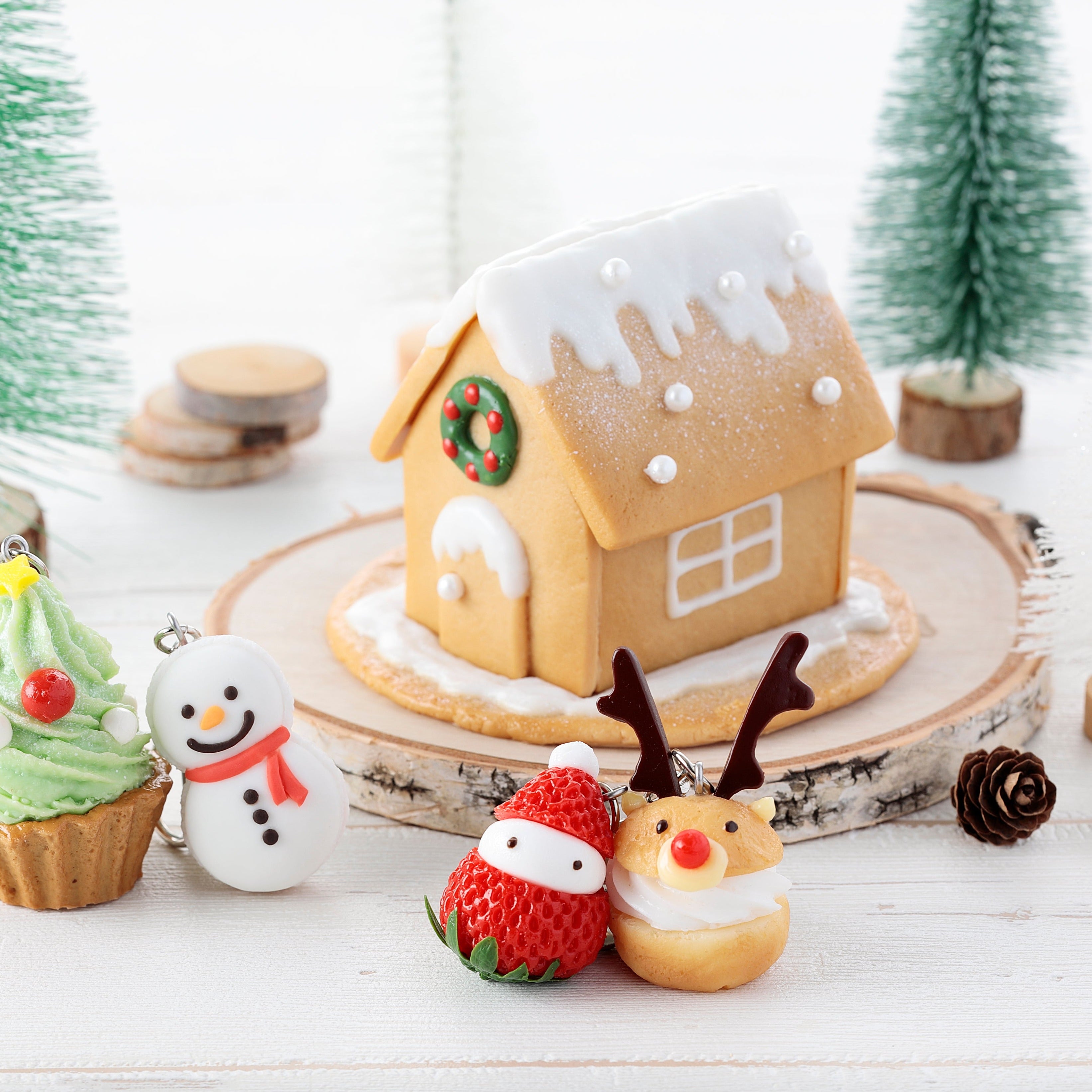 【クリスマス限定】キーリング トナカイシュークリーム