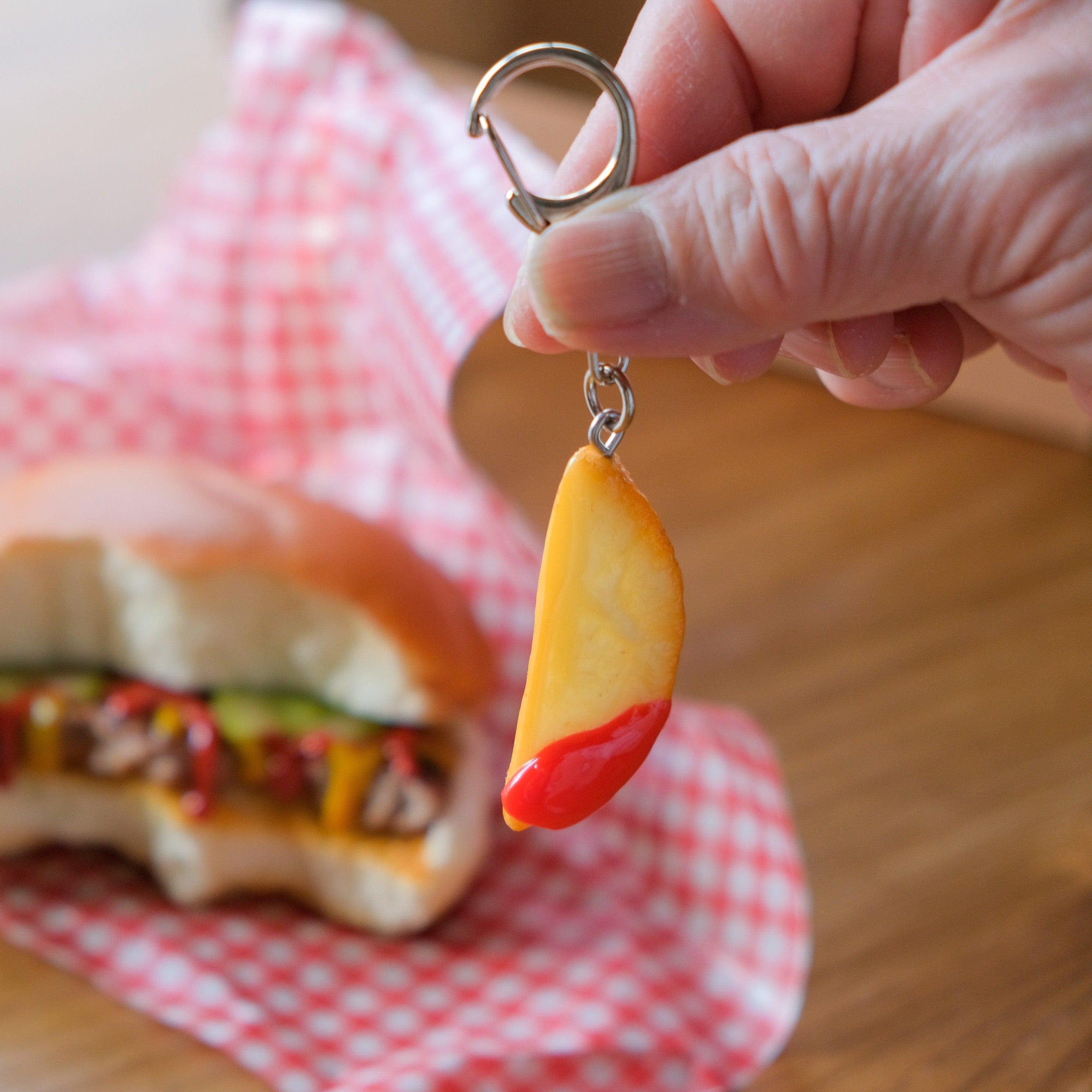 キーリング(IWASAKI) 皮付きフライドポテト