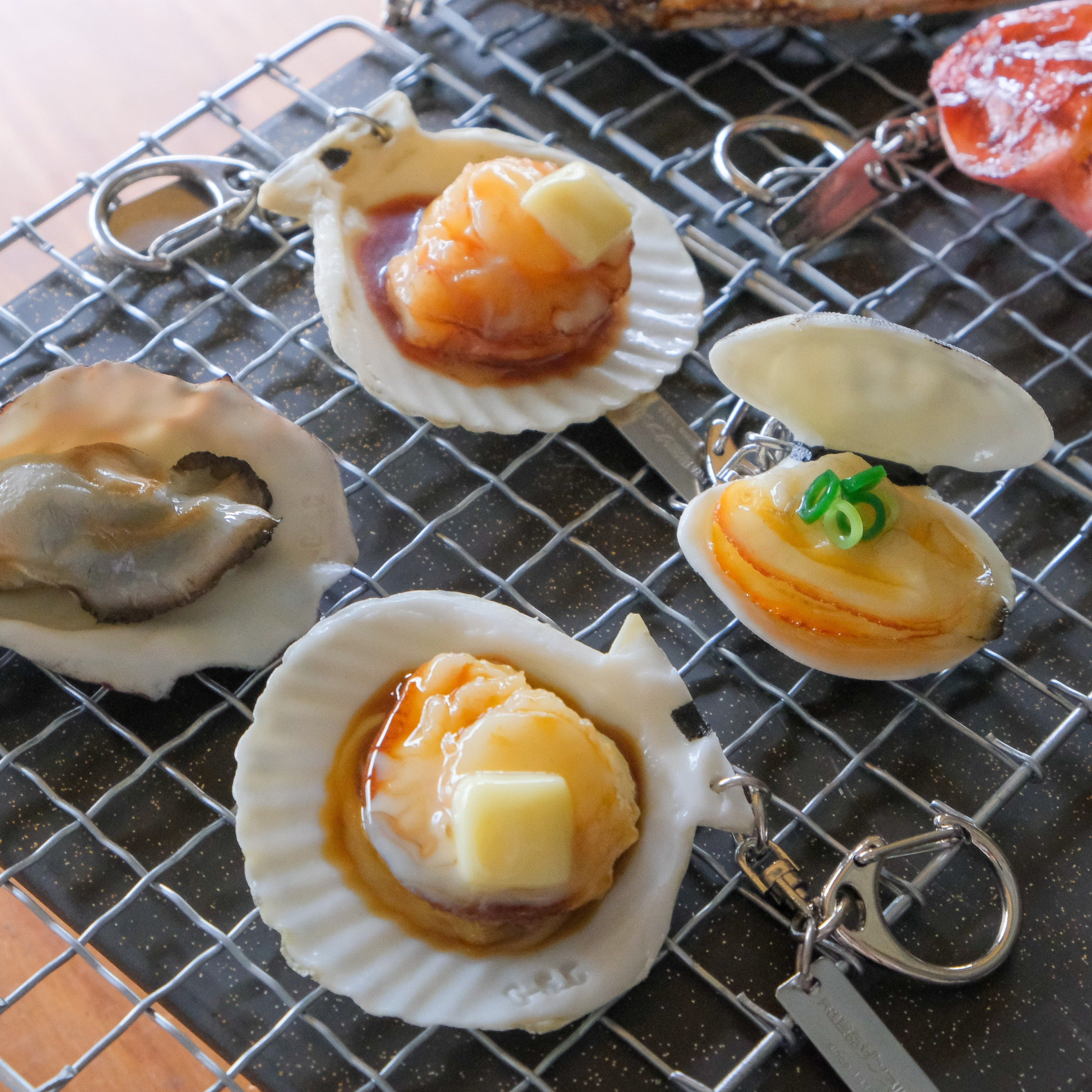Keyring: Clams steamed in sake