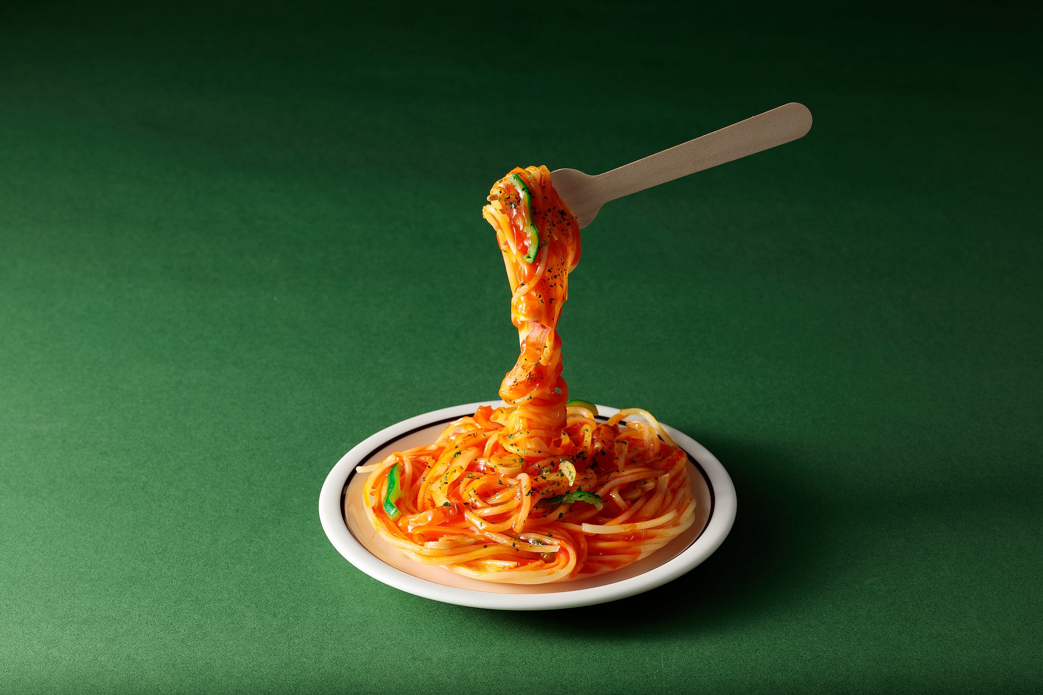 Sample-kun Spaghetti Neapolitan