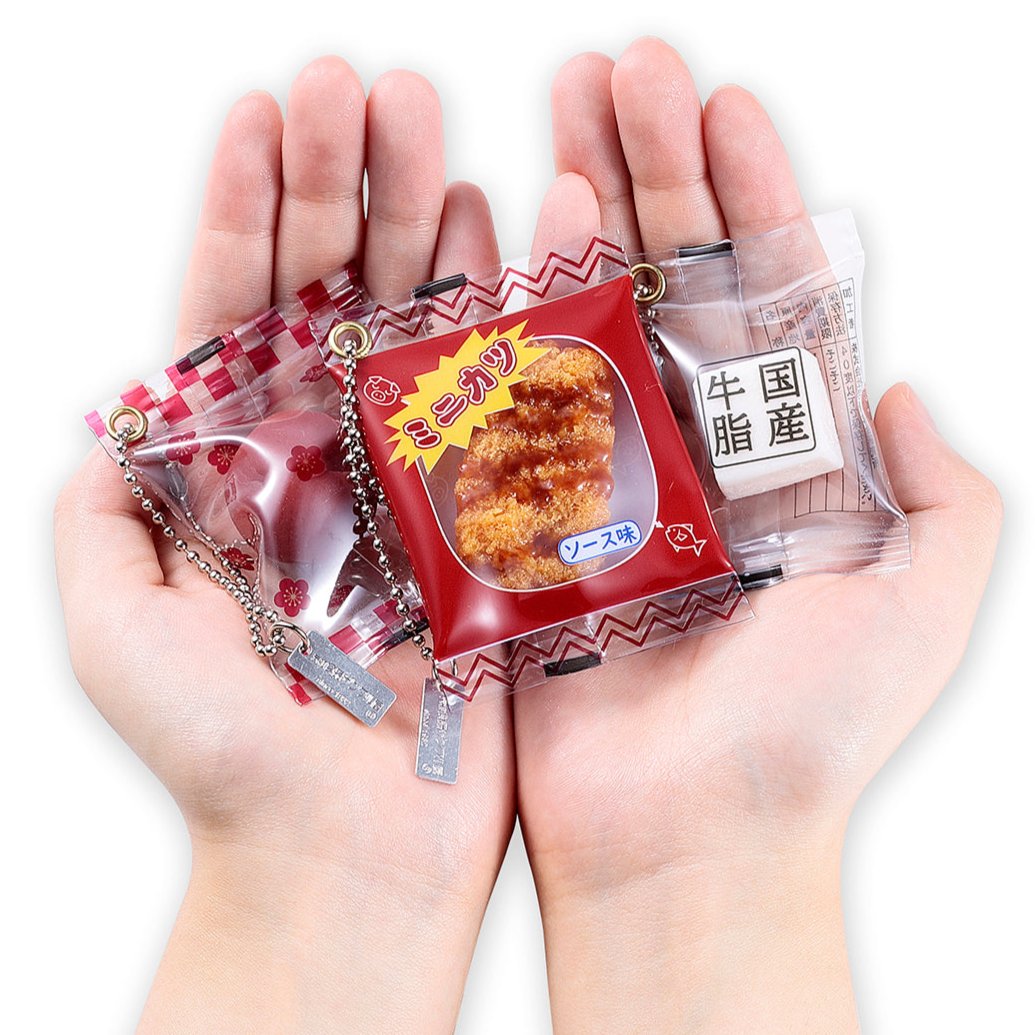 元祖食品サンプル屋｜キーリング ビニール封入