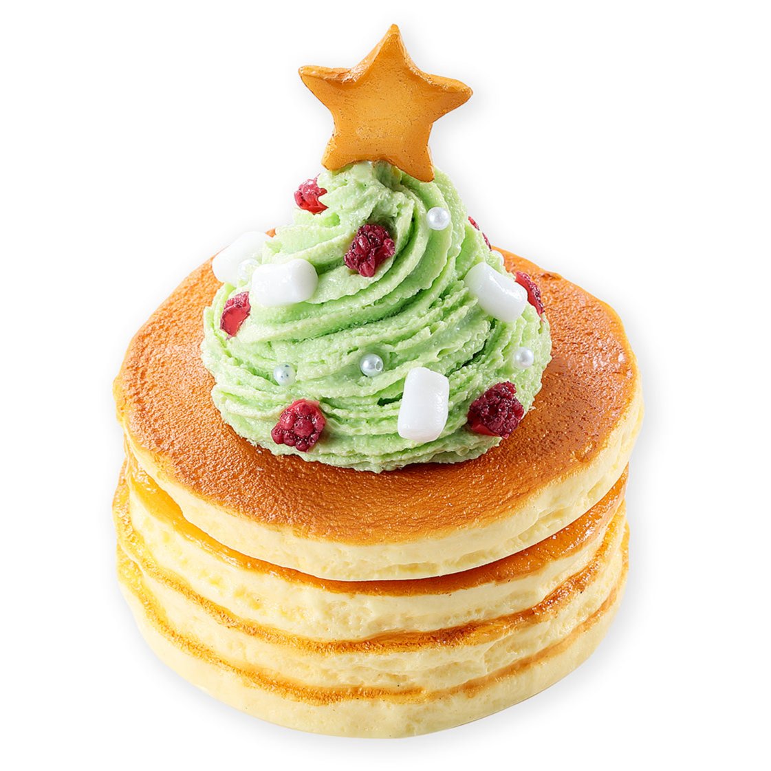 これは「パンケーキ小物入れ（Xmas）」の商品画像です。