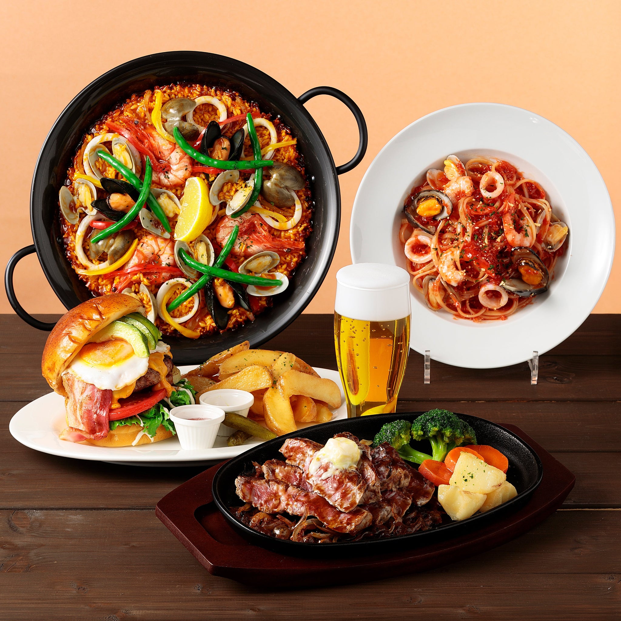 ハンバーガープレート